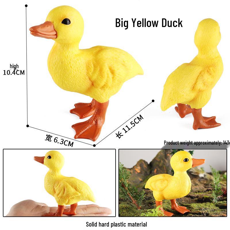 Wild Safari Animal Figurines: Giraffe, Elephant, Rhinoceros, Brown Bear, Tiger, Lion, Leopard, Hippopotamus - Solid Cognitive Toys