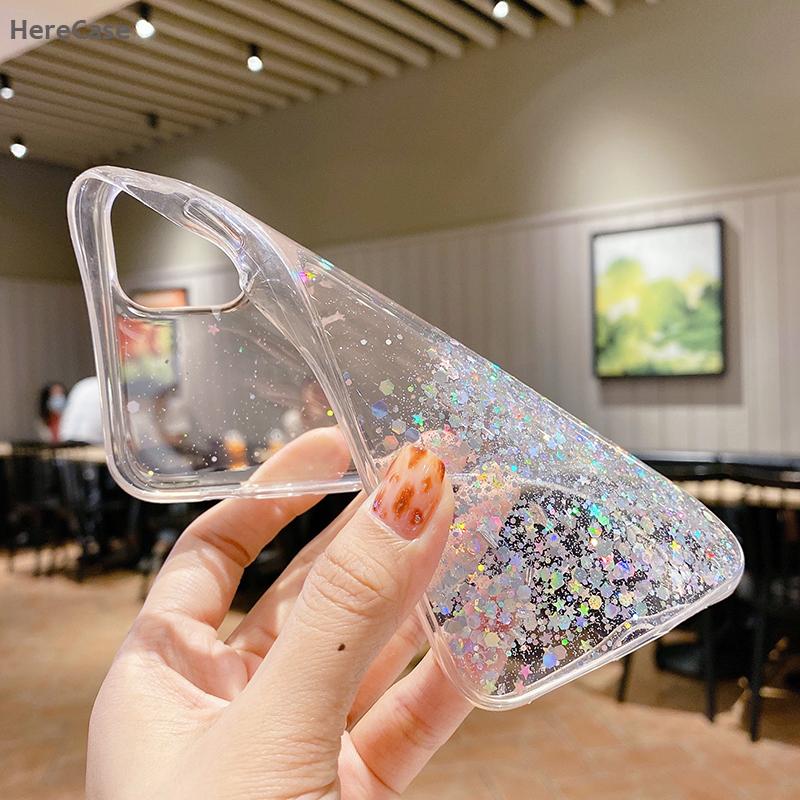 For Samsung Galaxy S20 FE Case Bling Glitter Cover Samsung A51 Note 10 20 Ultra A72 A52 A71 A70 A50 S20 Plus S 20 S20Fe S21 Case