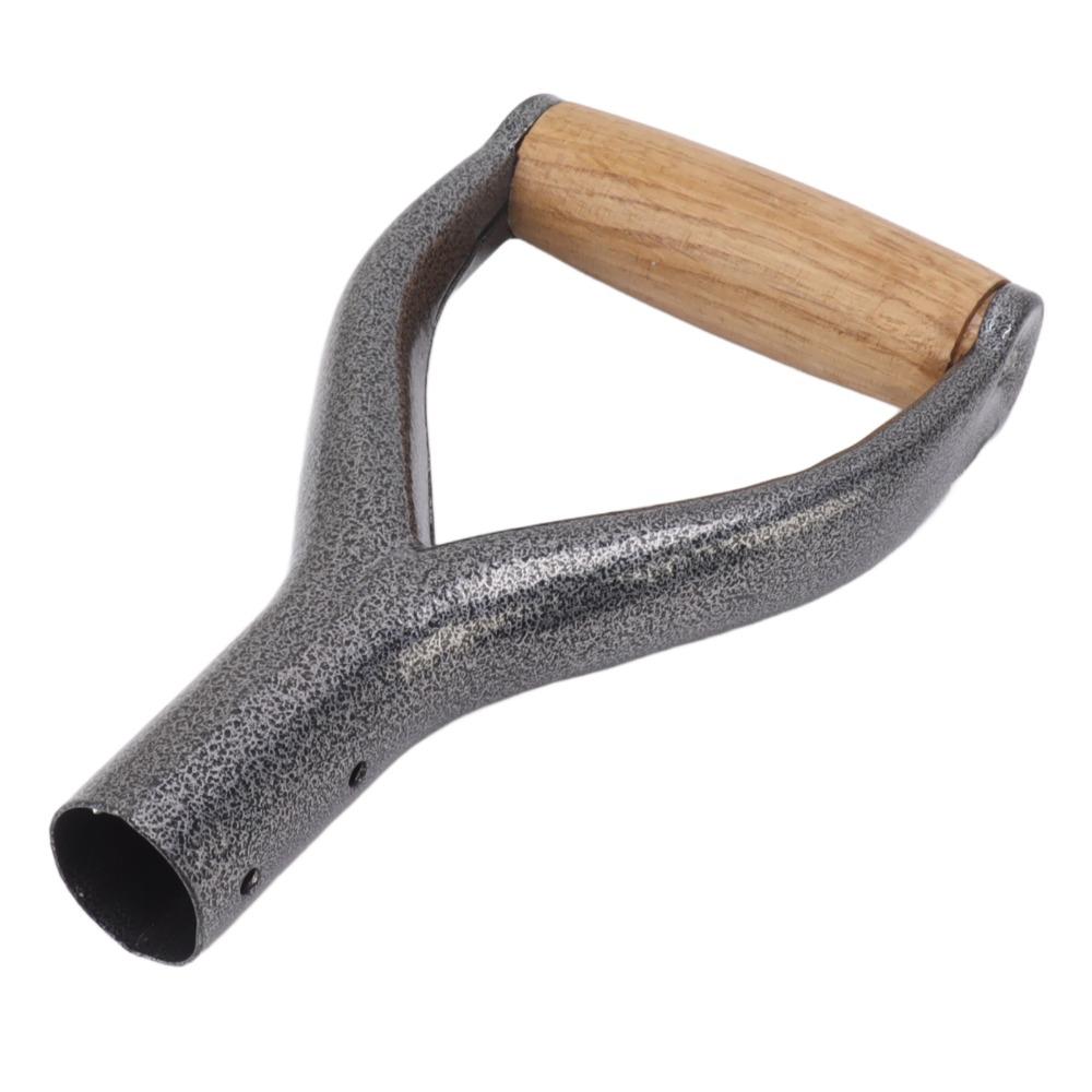 12.22in Shovel Handle Y Shaped Shovel Replacement Handle Durable Spade Handle