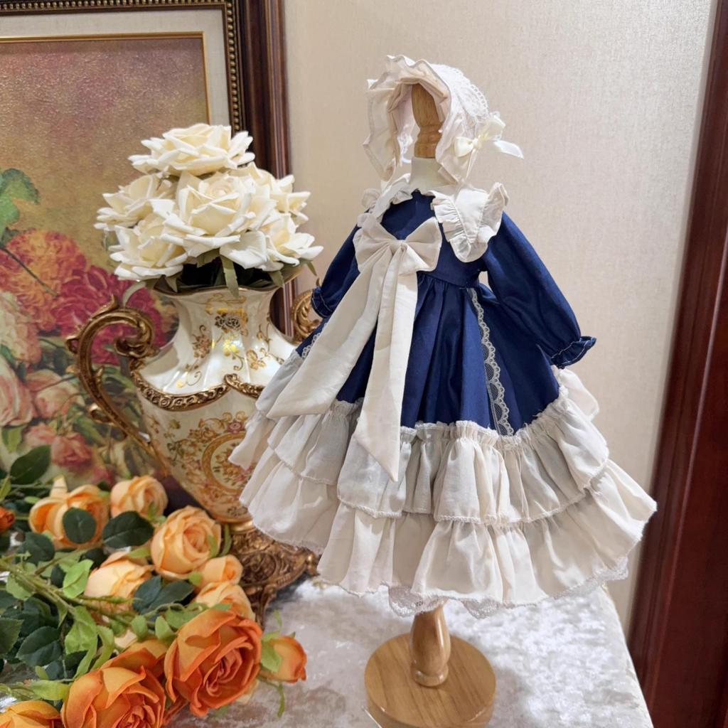 HAMRETHYPPZ BJD Ball Jointed Doll Doll Doll Maid Ball Jointed Doll Princess Blue and White Princess Evening Princess Maid Cute Dress Cute Dress and