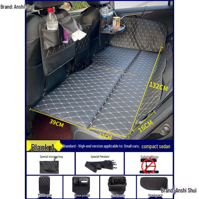 Foldable Car Rear Seat Sleeping Mattress for Travel