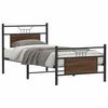 VidaXL Bed Frames Without Mattress Brown Oak 90x190cm Engineered Wood 4106851