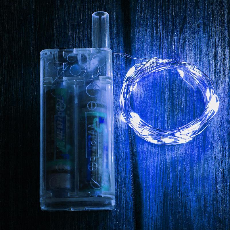 3M LED Copper Wire String Lights Battery Powered Colorful Fairy Lights For Christmas Wedding Party Holiday Decoration Lighting