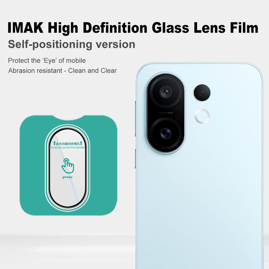 For Vivo S30 Pro Mini 5G Glass IMAK High Definition Glass Lens Film Self-positioning Version