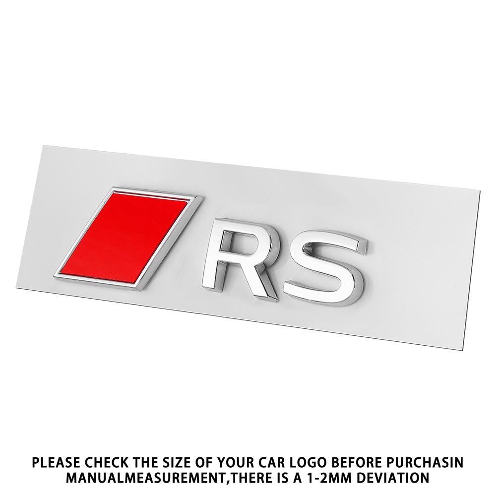 For Audi b6 b8 TT Q3 Q5 Q7 Q8 Trunk Logo Auto Styling Accessories 1pcs A3 A4 A5 A6 A7 A8 RS Car Letters Number Emblem Valve Cap