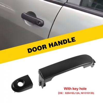 Door Outer Outside Handle Front Exterior Left Driver LH 07-12 for Nissan Versa