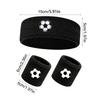3pcs Headband And Wristband Set, Suitable for Basketball, Football, Running, And Other Sports, High Elasticity, Breathable, Comfortable