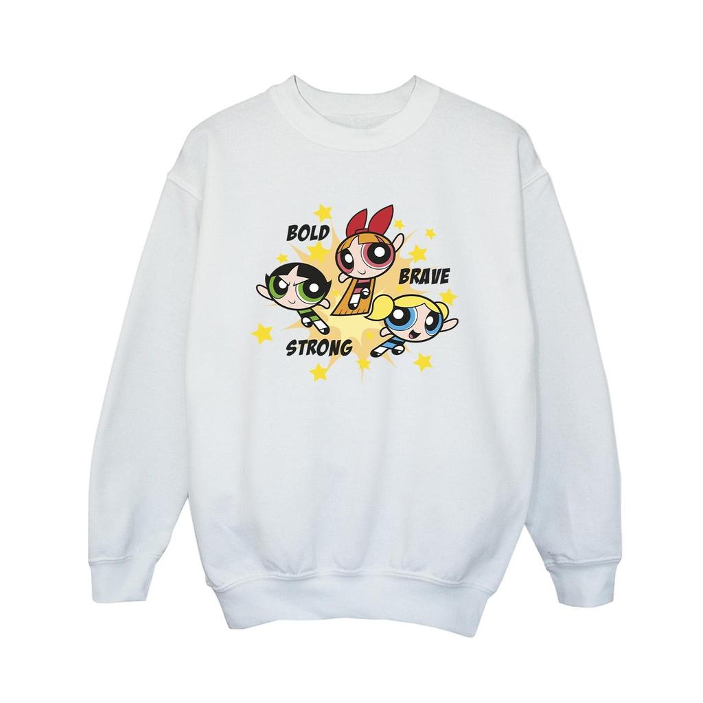 The Powerpuff Girls Boys Girls Bold Brave Strong Sweatshirt