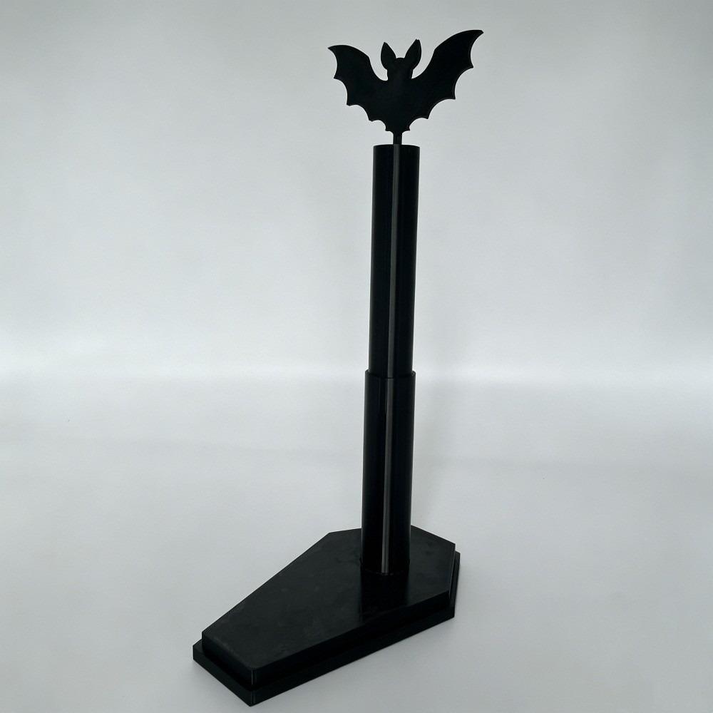 Countertop Halloween Towel Holder Vertical Bat Tissue Stand Gothic Roll Dispenser Caterers