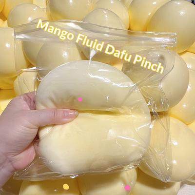 Taba Squishy Μπαλάκι Βουτύρου Τυριού Πιέσιμο Διαπλάσιμο Ανακούφιση Άγχους Μαλακό Αισθητηριακό Fidget Μεγάλο Μέγεθος Χαλαρωτικό Αργής Ανάκαμψης Παιχνίδι Εκτόνωσης