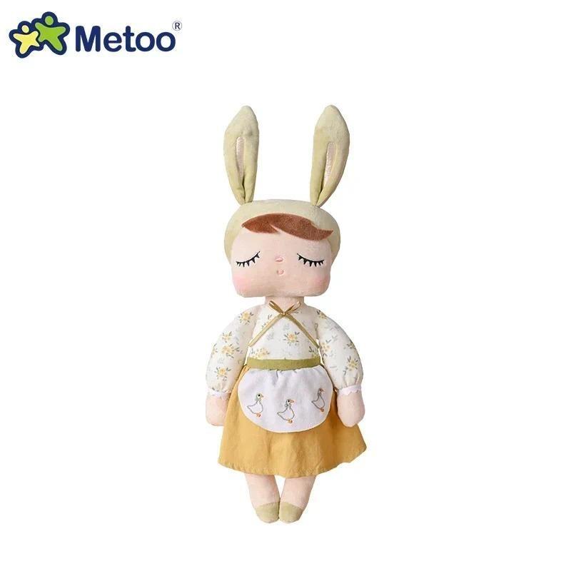 Non-Toxic Metoo Angela Pastoral Bunny Princess Dollrural Style Stuffed Plush Cute Toy Kids Birthday Gifts For Baby