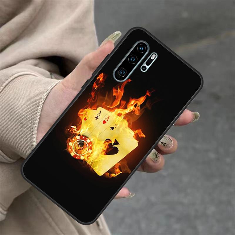 Las Vegas Casino Poker Case For Huawei Nova 3i 7i 8i 11i Y60 Y70 Y90 Y61 Y91 10 9 SE 11 Pro P20 P40 P30 Lite Cover