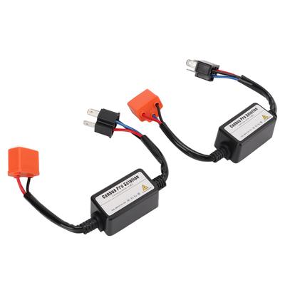 2 Stück LED-Widerstand Keramikkopf 35W 12V Genaue Entschlüsselung Einfache Installation H4 Negativ-Konverter