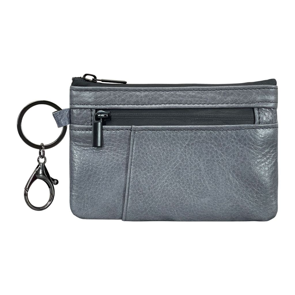 Classic Leather Rfid Coin Purse With Waterresistant And Antibacterial Features For Daily Use