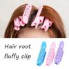 4pcNatural Fluffy Hair Clip Curly Hair Plastic Hair Root Fluffy Clip Bangs Hair Styling Clip Candy Color Hairpins Hair Accessories
