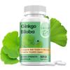 Ginkgo Biloba Capsules, Nutritional Supplement, Enhances Memory, Improves Concentration, Suitable for Both Men and Women.