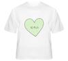 Niall Horan groen hart T-shirt