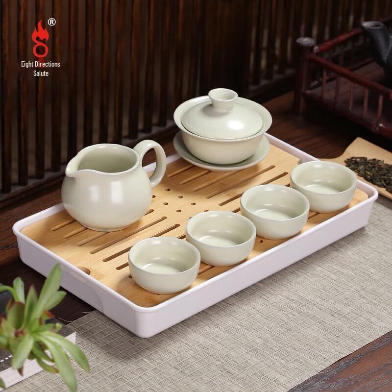 

Bafangli Guanyao Celadon 7-Piece Ceramic Tea Set