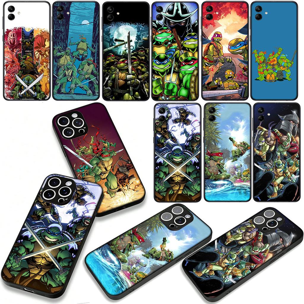 Cartoon-Ninjas-Cute-Turtles Case for Motorola Moto Edge 70 60 Fusion 40 NEO 20 Pro G Stylus G56 G96 G71 G73 G41 G42 G50 G51 G52
