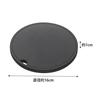 Yamazaki Silicone Pot Holder Round Black Approximately W16D16H1cm Tower Heat Resistant 2955
