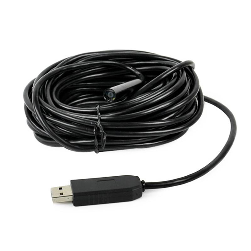 

10 м объектив USB водонепроницаемый бороскоп эндоскоп осмотр змеиная трубка камера водонепроницаемый эндоскоп
