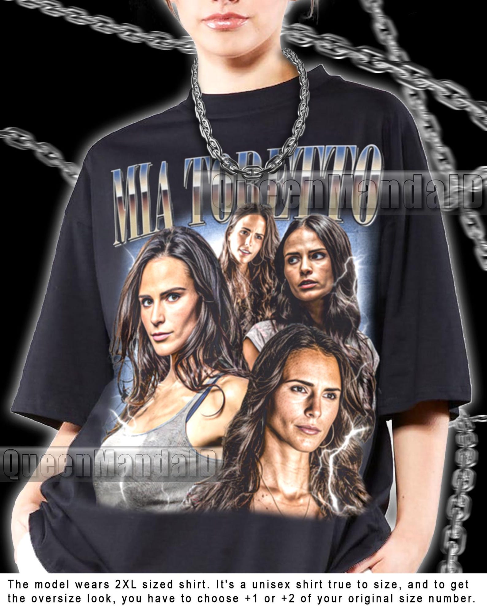 Mia Toretto 90s Style Retro Fan Tee Unisex Shirt PK312 XL