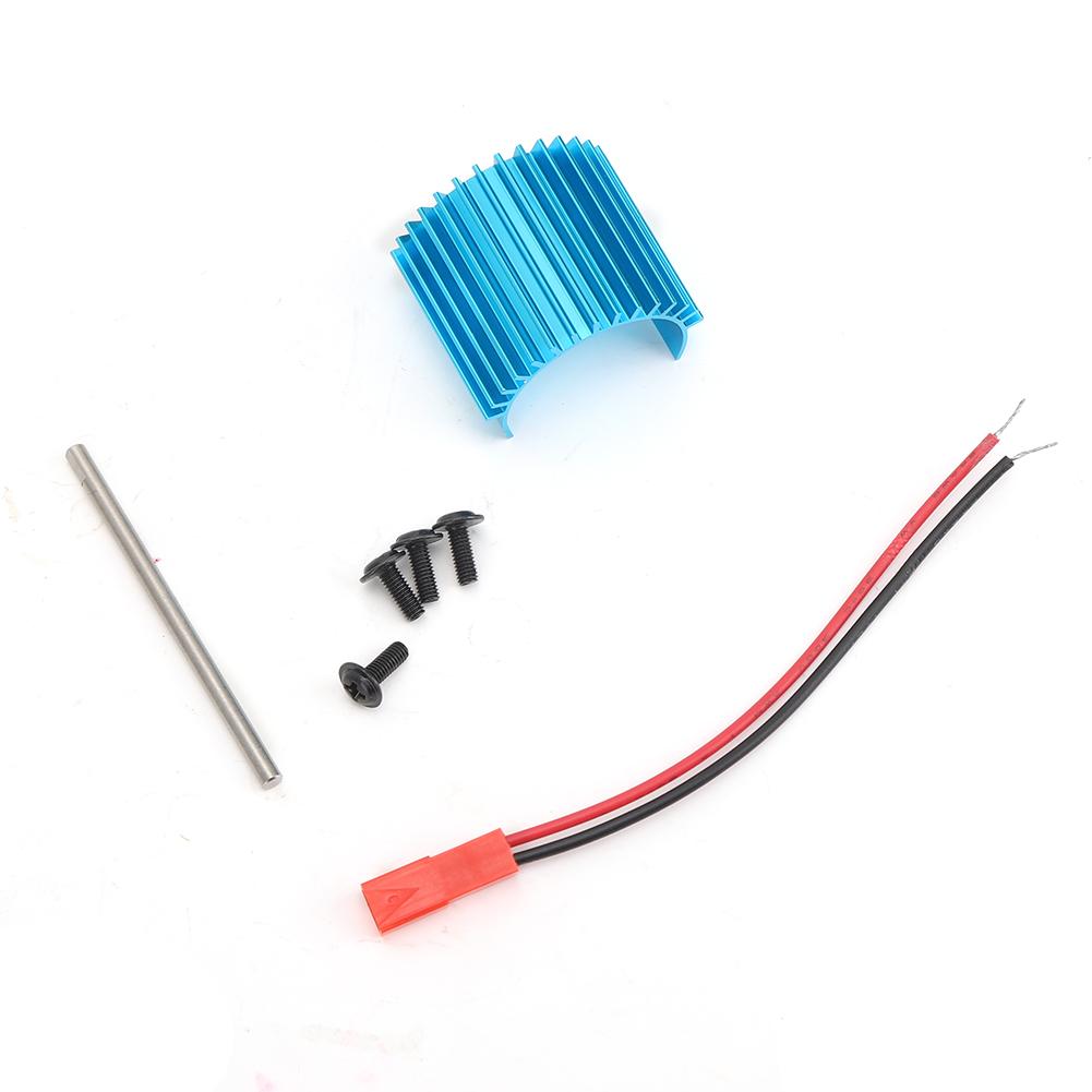 370 Motor Gearbox Transfer Case with Heat Sink RC Accessory Fit for WPL C14 C24 B14 B24 B16 B36Red