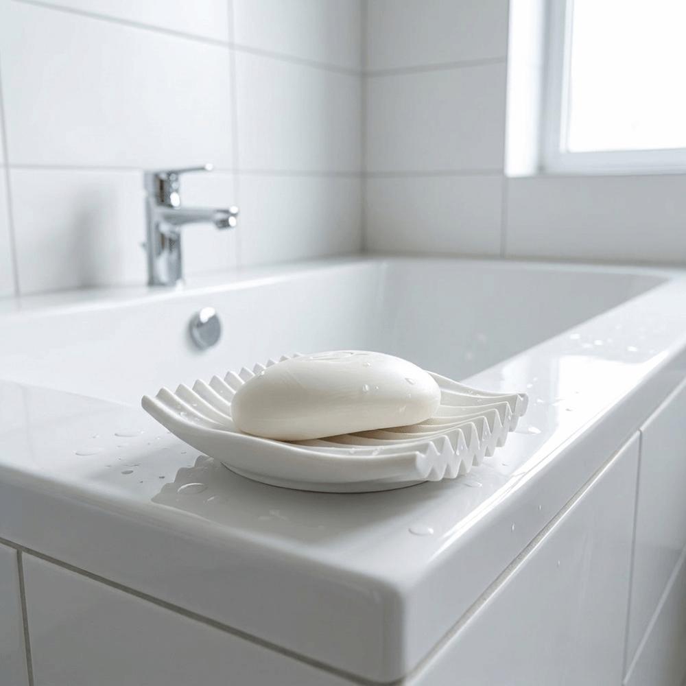 Modern Style Wavy Soap Dish 3D Printed Jewelry Storage Tray Soap Organizer Soap Holder Kitchen