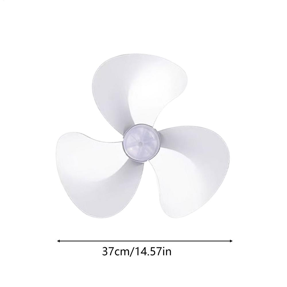 Fan Blade Replacement Parts 3-Blade Propeller 16-inch 400mm Replacement Fan Blade with Nut Cap Wall Fan Leaves Replacement