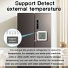 Tuya Zigbee WiFi Temperature Humidity Sensor 1M External Sensor Cable Probe APP Remote Control Work With SmartLife Yandex Alexa