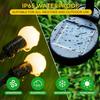 10LEDs Solar Firefly Lights Outdoor Sun Powered Light Solar Garden Home Lawn Fairy Light Landscape Lamp Atmosphere Lampu