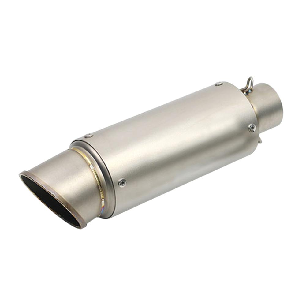 51mm Universal Motorcycle Exhaust Escape Motorcycle Scooter Dirt Bike Muffler Pipe Stainless Steel