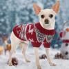 Warm Pet Dog Sweaters  Knitted Puppy Cat Coat Chihuahua Yorkie Customes Winter Clothes Small Medium Dogs Christmas Moose Sweater