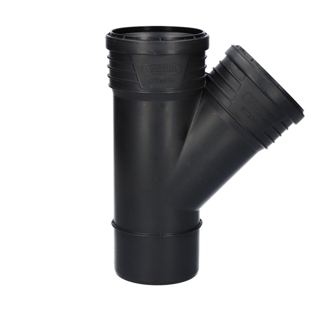Sitech Plus PP-HT 110x110/45 sanitary tee for internal sewage