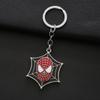 Spider-Man Series Mask Keychain Metal Pendant Creative Keyring for Kids Friends Backpack Jewelry Accessories Gift