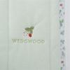 Nishikawa Washable Single Mattress Pad, Sinker Pile, High-Performance Rubber, Wild Strawberry and Wedgwood Green, CM03500003