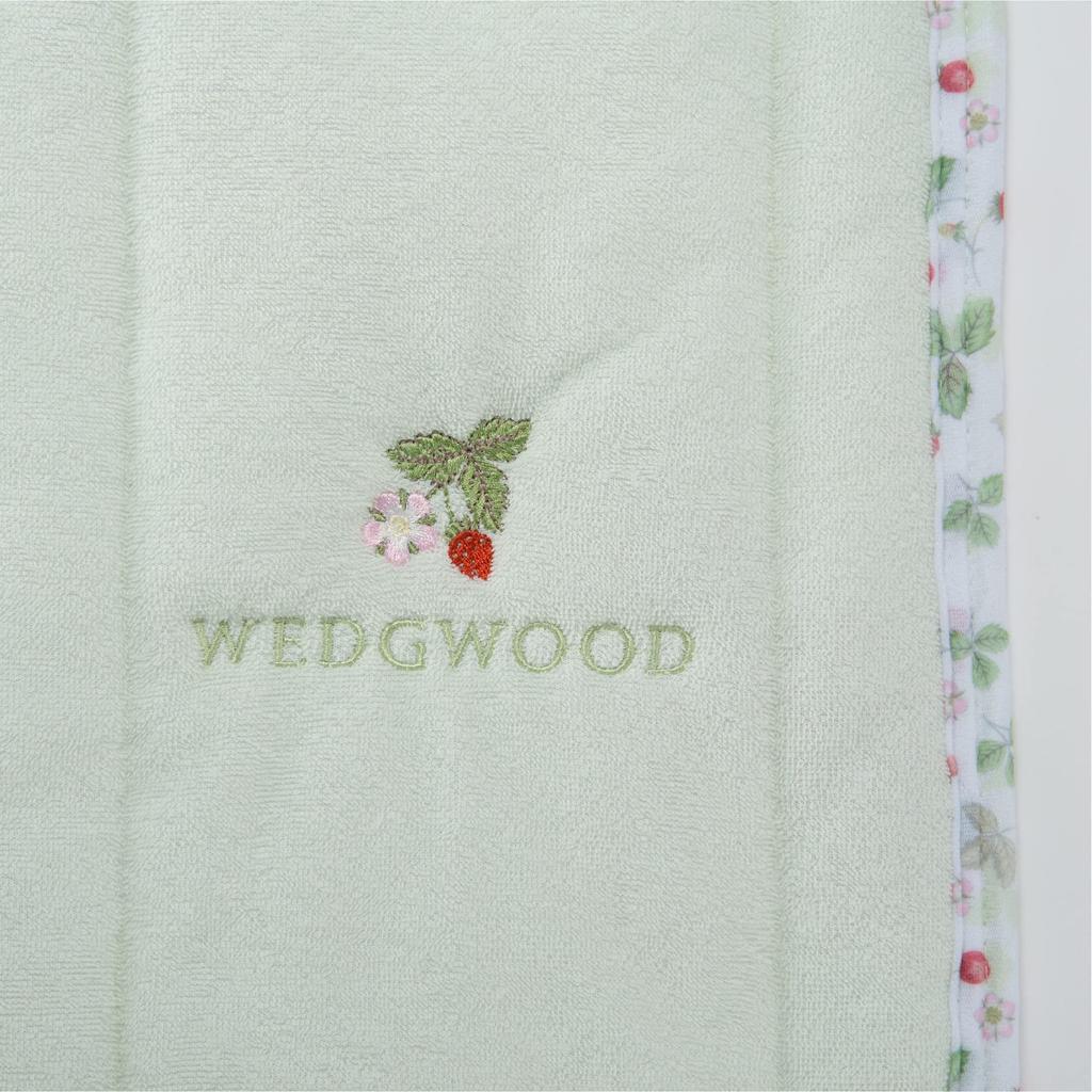 Nishikawa Washable Single Mattress Pad, Sinker Pile, High-Performance Rubber, Wild Strawberry and Wedgwood Green, CM03500003
