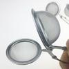 Stainless Steel Mini Cocoa Powder Sifter Tea Strainer 15.5x4.5cm