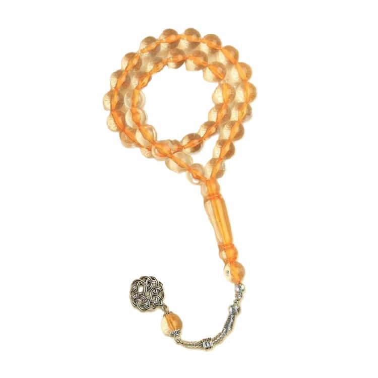 Islamic Worship Tasbih 33 Acrylic Beads Fade Resistant For Daily Prayers Spiritual Reflection And Faithful Observance