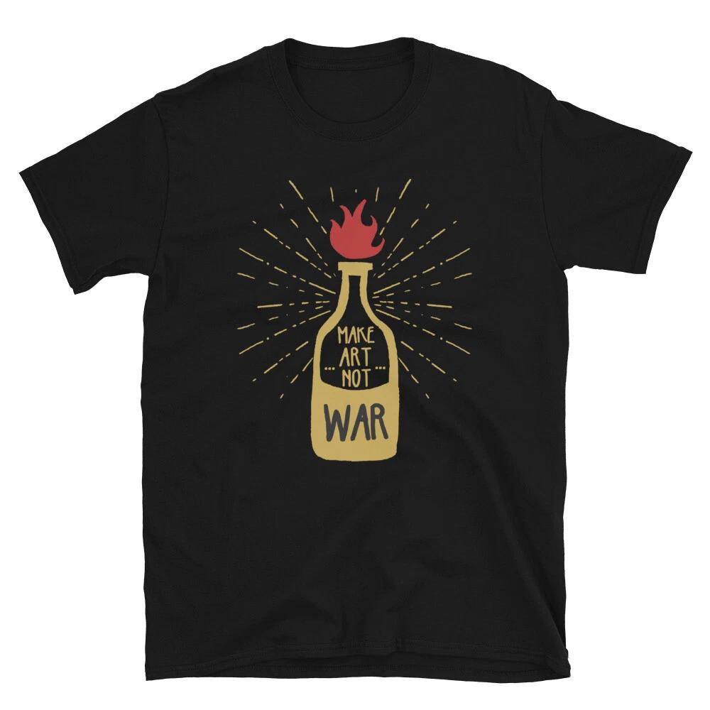 Molotov Solution Graffiti Art Protest Classic Fit T-Shirt S