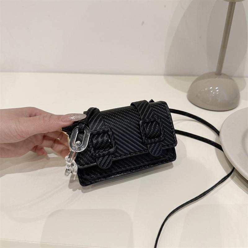 Street Trend Bag Women 2025 Summer New Fashion Mini Shoulder Bag Simple Casual Messenger Small Square Bag Women