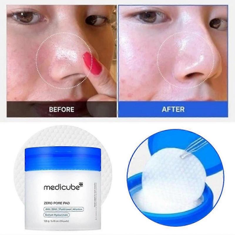 Pore Minimizing Toner Pads For Oily Skin Dual-Textured Facial Toner Pads for Exfoliation Pore Care for Daily Use