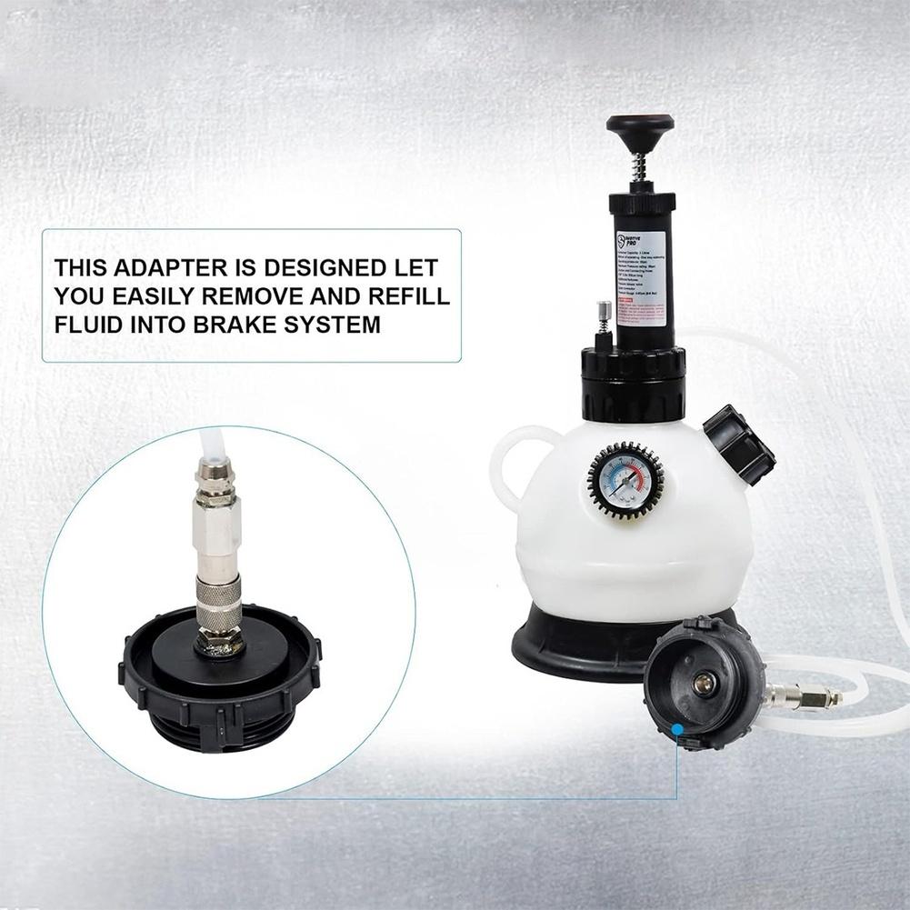 56mm Brake Master Cylinder Bleeder Adapter Brake Fluid Bleeding Oil Cylinder Connector For Honda For Accord Car Maintenance Tool