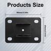 Foldable Wall Mount Bracket 90x64mm Featuring Two Axises for Projection and Camera Compatibility Wall Mount