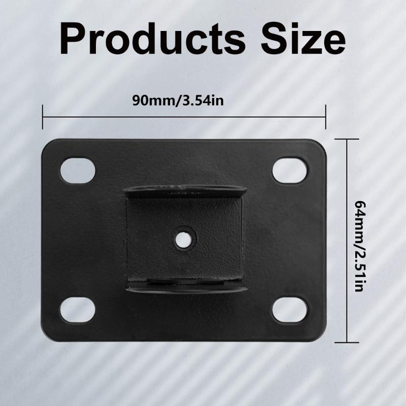 Foldable Wall Mount Bracket 90x64mm Featuring Two Axises for Projection and Camera Compatibility Wall Mount