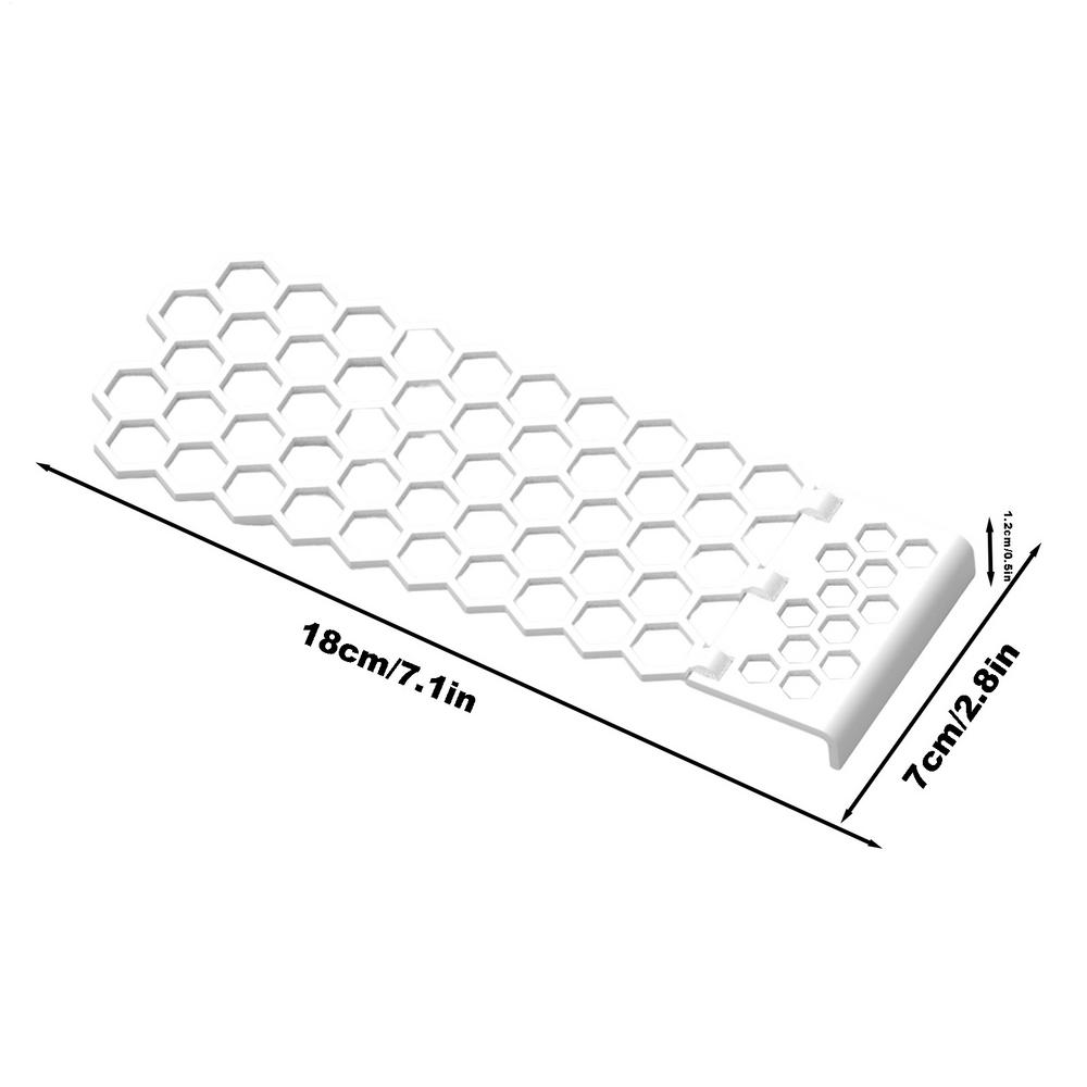 

Floating Bee Ladder Foldable Butterfly Insect Water Station Anti-Drop Folding Bee Drinking Ladder For Enhancing Garden Beauty білий