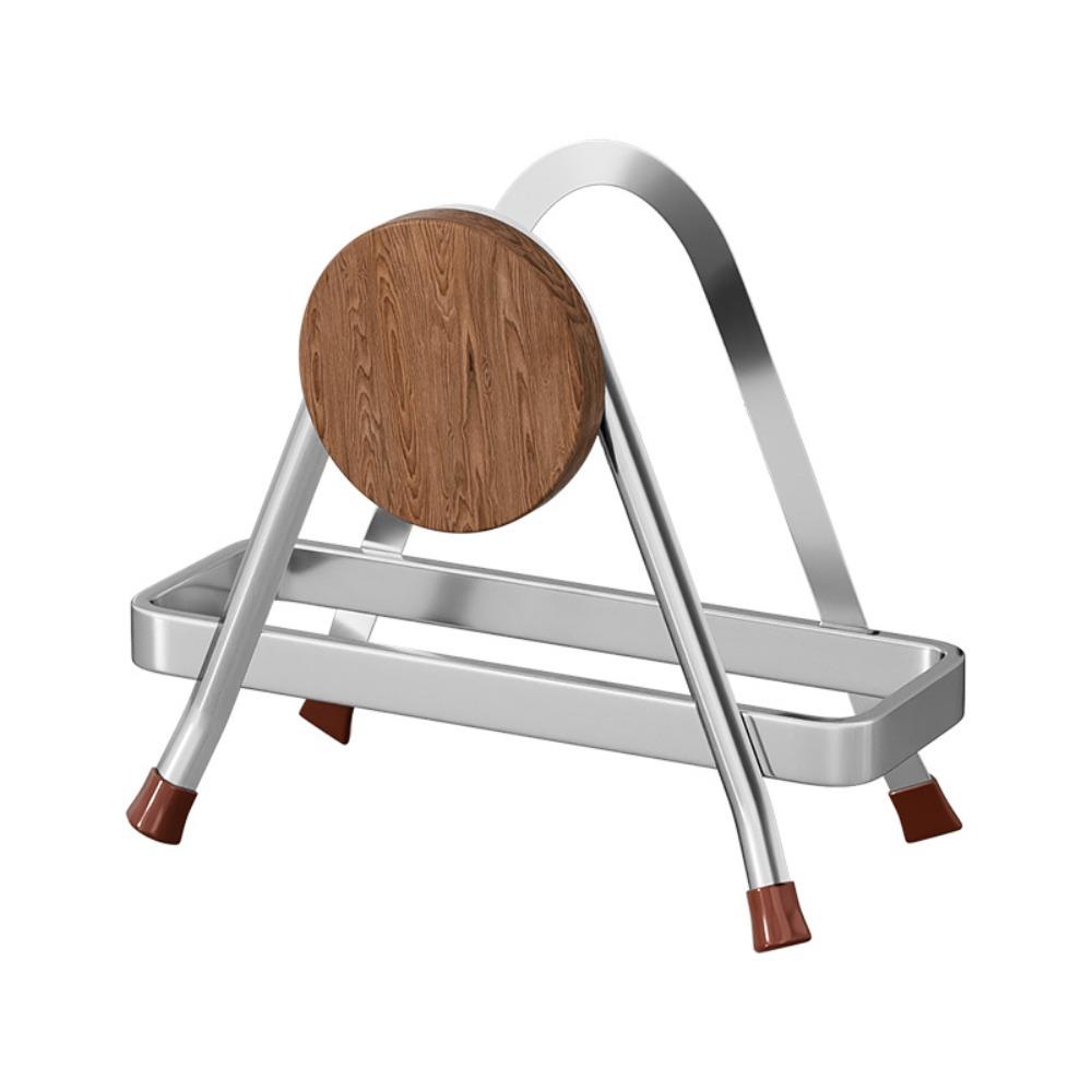 Rustproof Cutting Board Holder Stable Kitchen Storage Rack Durable Pot Lid Organizer Cabinet