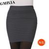 GMXIA Women's Fashion Casual Solid Color Print Summer Spring Skirts