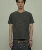 LANARCHIVE [0095] Lan Star Logo Pigment T-Shirt - Charcoal