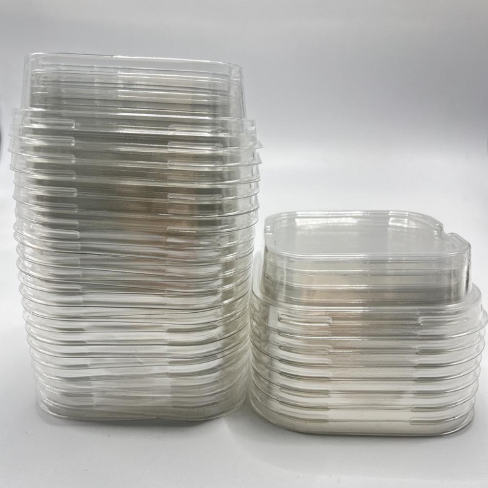 

50 шт. квадратных формочек для кексов, золотистых мисок для хранения закусок, новые формочки для кексов, аксессуары для выпечки 50pcs Lids